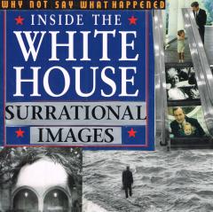 white house surreal collage