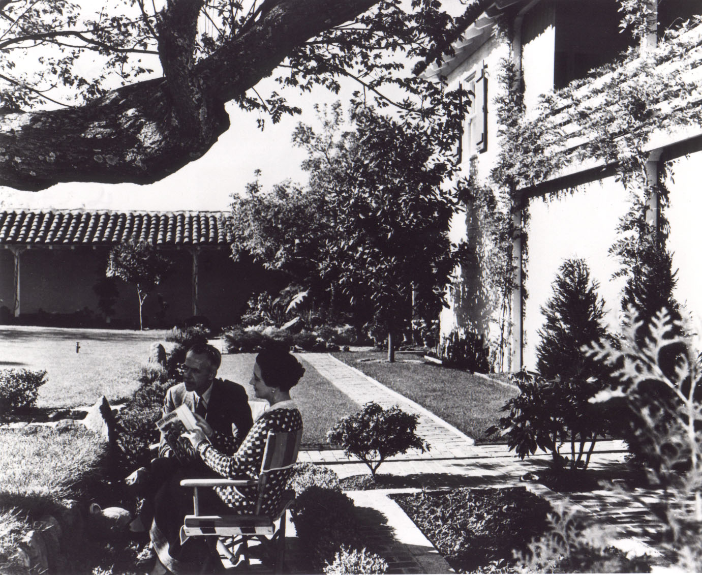 tao house courtyard