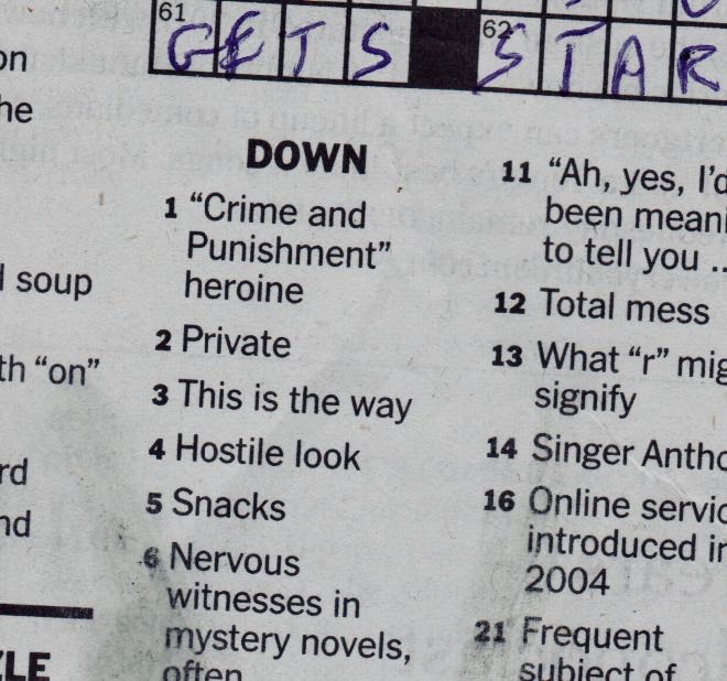 crossword