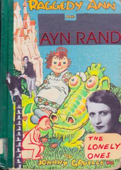 raggedy ann/ayn rand collage