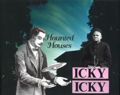 haunted houses icky icky collage